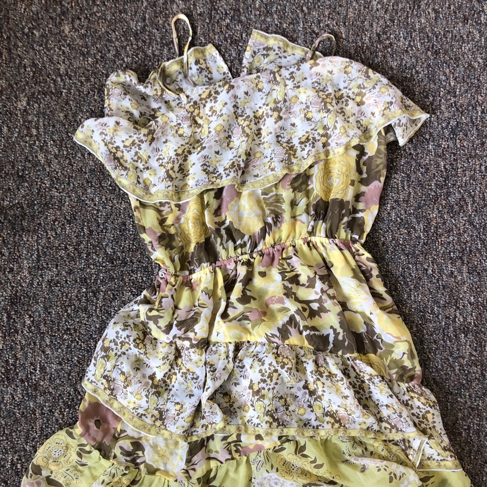 Green Multicolored Joie Dress in M Medium